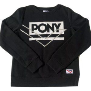 Pony Black Logo Sweatshirt